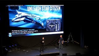 STAR CITIZEN: CitizenCon - Intel Optane SSD Launch YouTube