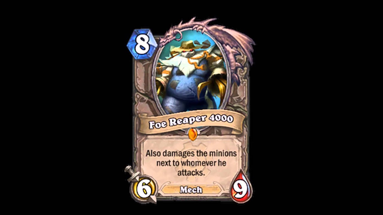 Foe Reaper 4000 Sounds - Hearthstone