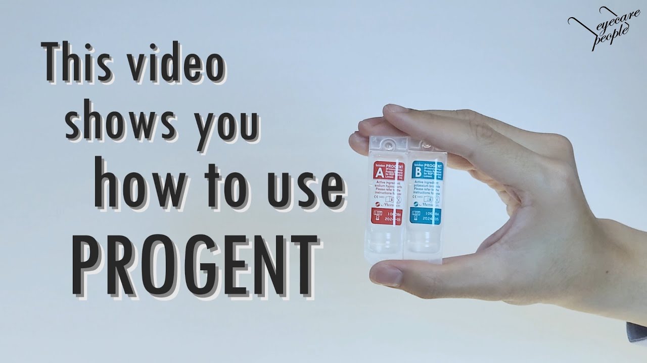 Menicon Progent Intensive Cleaner StepbyStep Guide YouTube