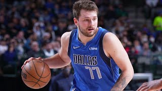 Luka Doncic amazing no-look alley-oop to Finney-Smith
