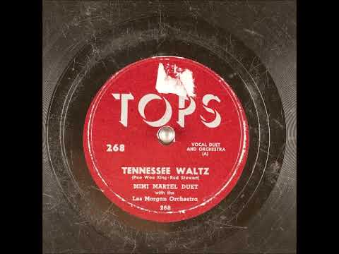Mimi Martel — Tennessee Waltz ~ Mimi Martel Duet with The Les Morgan Orchestra (1951)