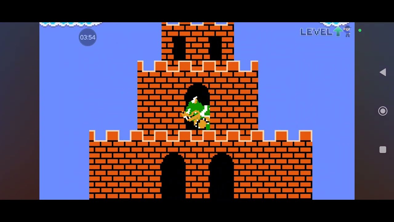 A cada pulo que o Mario faz, Ele fica mais jovem