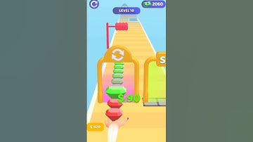 Gem Stack Run Level-10 #shorts