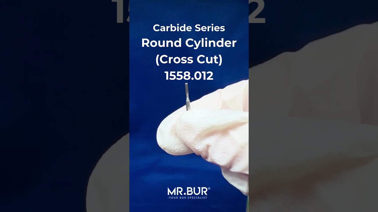 Round Cylinder Carbide Bur | Carbide Dental Bur
