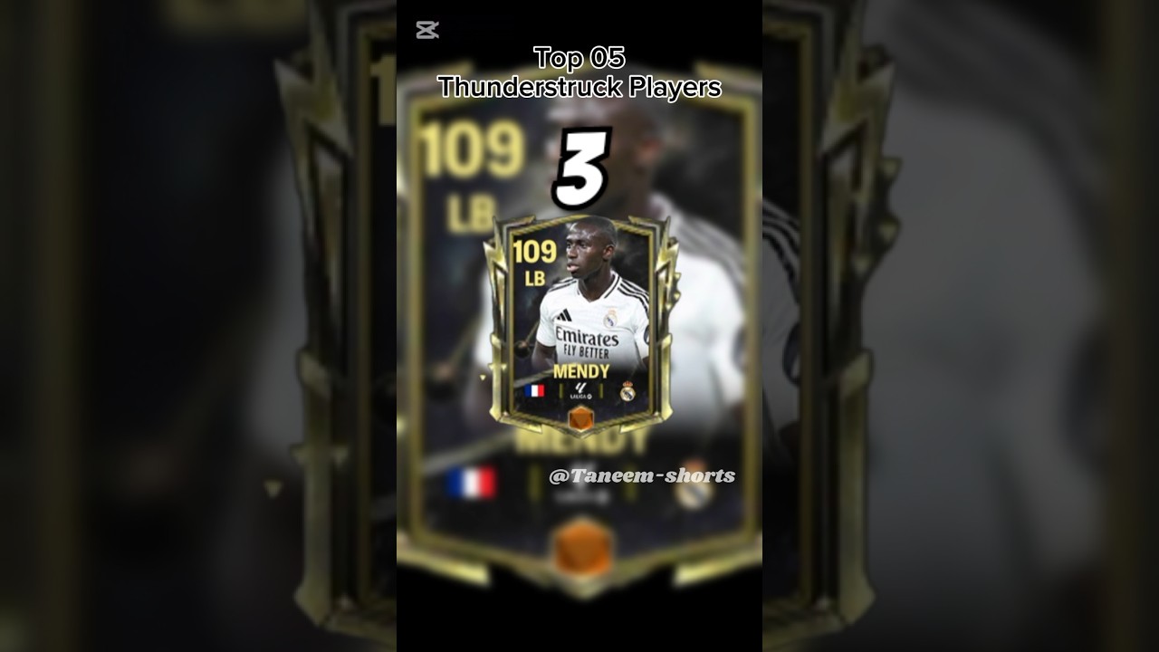 Top 05 Thunderstruck Players In Fc Mobile🤔🔥 