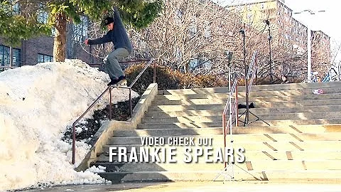Video Check Out: Frankie Spears - TransWorld SKATE...