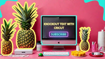 Cricut Hack   WRITE KNOCKOUT TEXT Like a Pro!