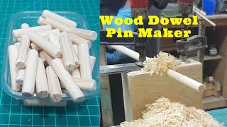 How to make Wood Dowel Pins