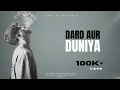 Dard Aur Duniya - Joshi G | New Sad Hindi Rap Song 2026 | Official Audio | Latest Hindi Rap Sad Song