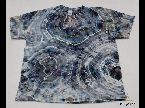 Wie man ein Eis Gefärbtes Geode Abbindebatik Hemd