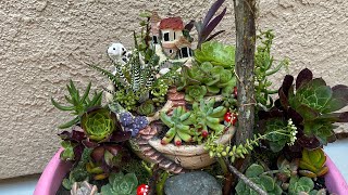 Diy miniature garden#diy #garden #minigarden #trendingvideo #viralvideo #plants #viral #miniature