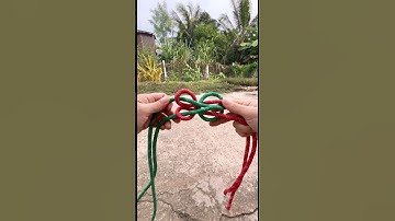 Nút thắt nối hai sợi dây chắc chắn #knot #diy #handmade #tutorial