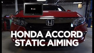 2018 Honda Accord Front Camera Calibration