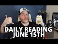 (All Signs) DAILY TAROT READING! - JUNE 15TH!🧿😎❤️🤙🏻