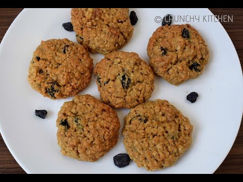 वीडियो: ओटमील किशमिश और अखरोट कुकीज़ कैसे बनाएं