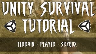 [Unity3D] Survival Game: Part 1 (Terrain, Player, Skybox!) screenshot 1