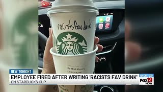 Woman speaks out after  'Racists Fav Drink' written on Starbucks cup Net Worth