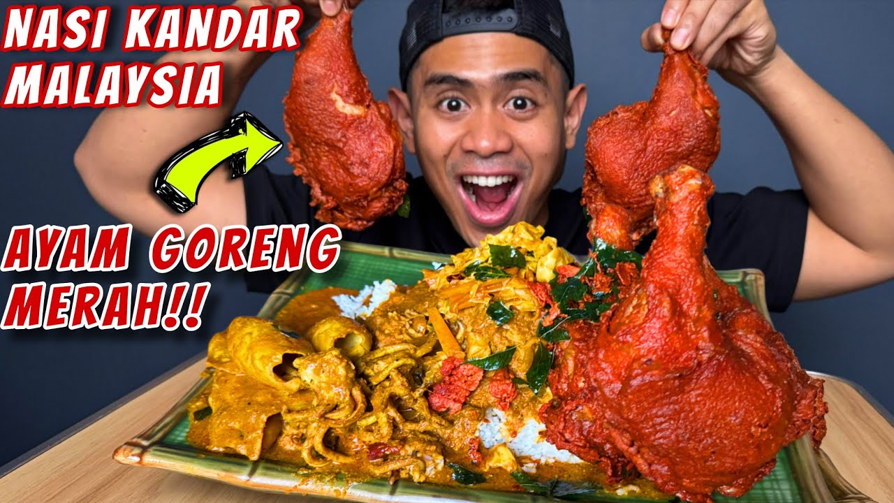 BONGKAR RESEP NASI KANDAR DAN AYAM GORENG MERAH MALAYSIA!!