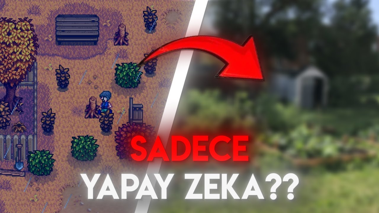 SADECE YAPAY ZEKA KULLANARAK STARDEW VALLEY BENZERİ OYUN YAPMAK! 🤯