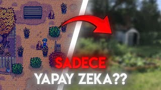 Sadece Yapay Zeka Kullanarak Stardew Valley Benzeri̇ Oyun Yapmak 🤯