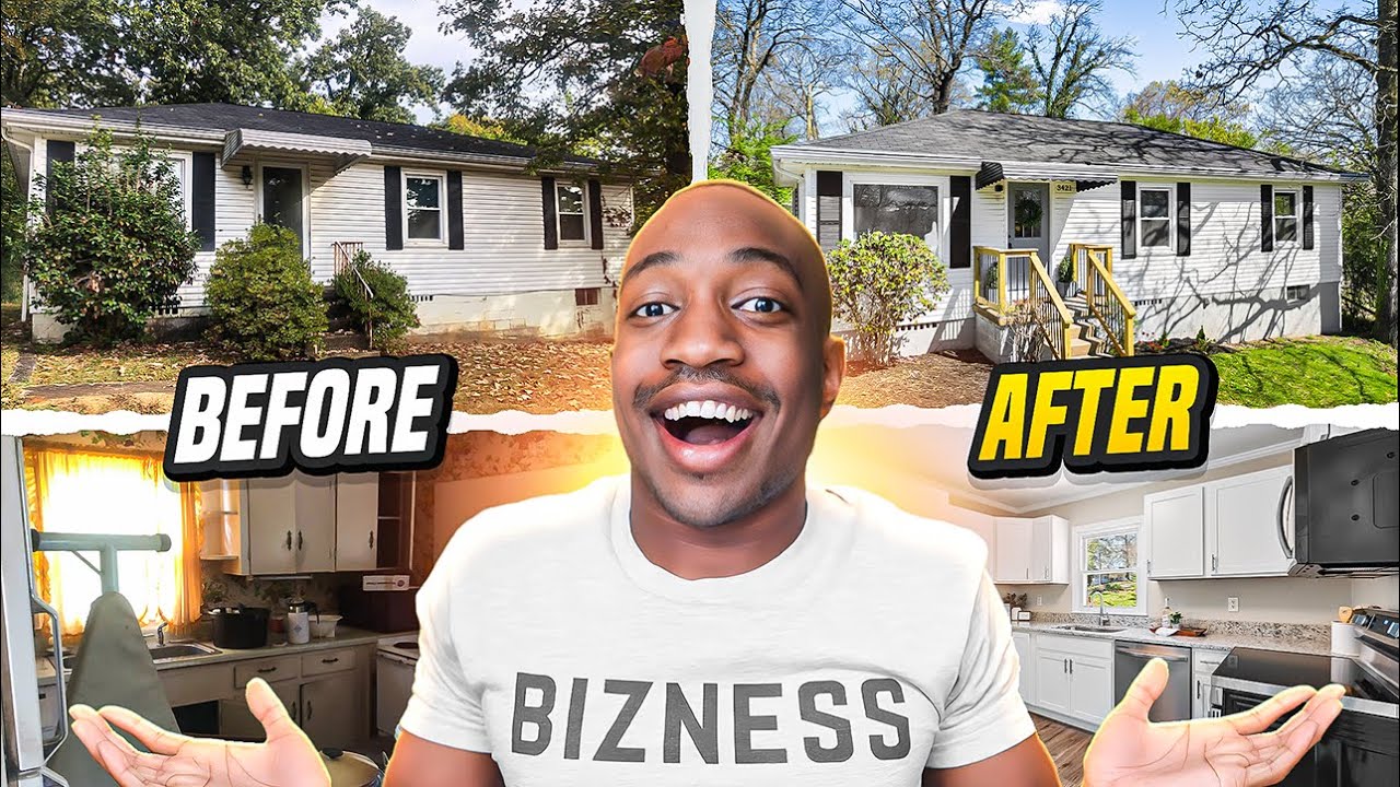 AMAZING House Flip Before And After Home Renovation $60,000 - YouTube