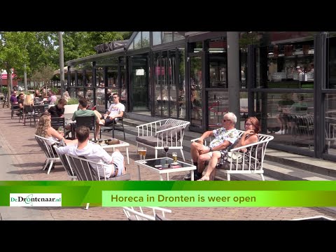 VIDEO | Horeca in Dronten is blij weer open te zijn „Het kàn eigenlijk niet beter”