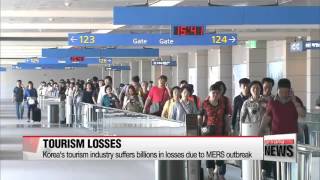 Korea′s tourism industry suffers billions in losses due to MERS   ″메르스로 국내