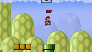 Super Mario Advance 4 In Super Mario Flash 3 - Gr Land - World 1-2