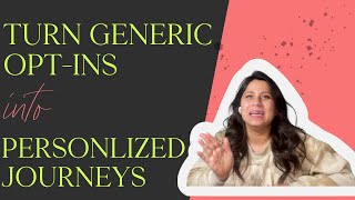 Create a Personalized Customer Journey from ONE Generic Opt-in (HighLevel Tutorial) Wealth