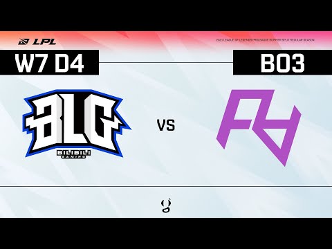 LPL Summer 2021 - W7D4 - BLG vs RA