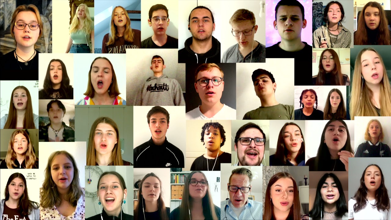 Der Chor des Hamburger Goethe-Gymnasiums singt - Viva la Vida - Coldplay // Distance Edition