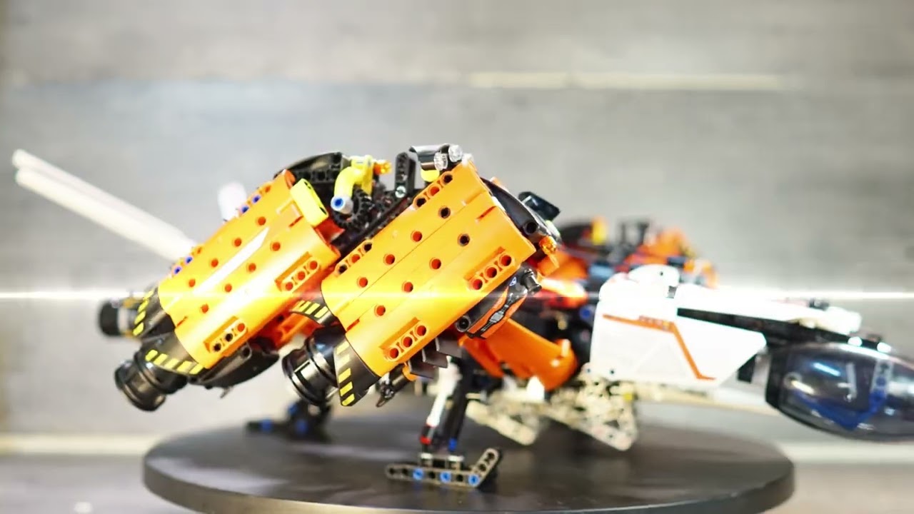 LEGO TECHNIC HEAVY CARGO SPACESHIP 42181 DOUBLE SETS BUILDING