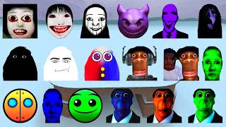 Angry Munci, Obunga Family, Juandale Pringle, Nicos Nextbots In The Winter Chasing Me! Garry's Mod