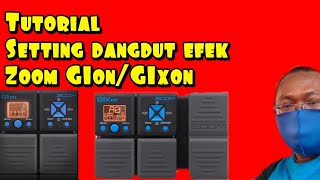 tutorial setting efek zoom G1on/G1xon | setting melodi dangdut koplo