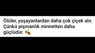 Ölüler, Yaşayanlardan Daha Çok Çiçek Alır. Çünkü Pişmanlık Minnetten Daha Çok Güçlüdür.