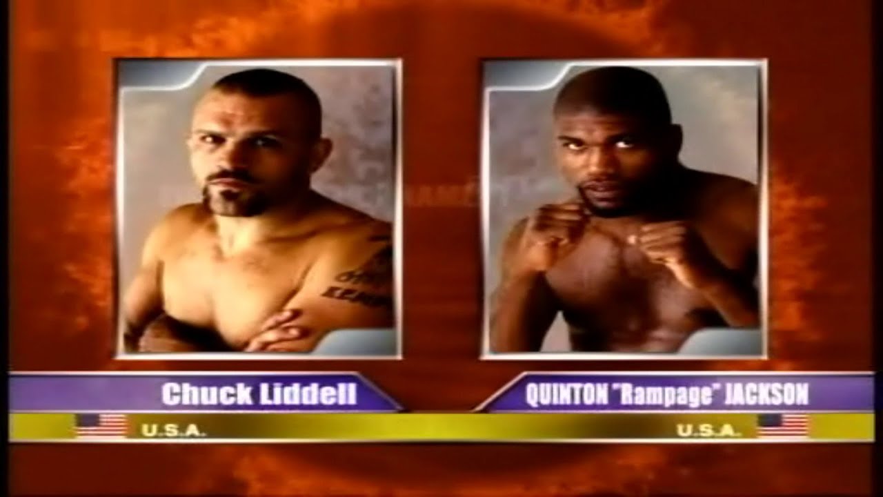 PRIDE FC Chuck Liddell VS Quinton jackson YouTube