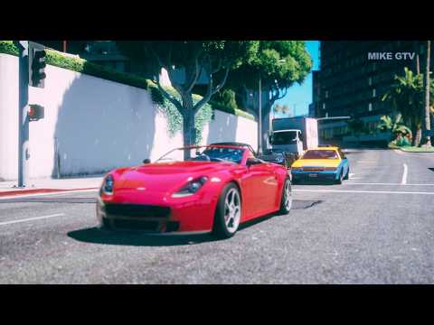 Driving Around In Los Santos GTA 5 ENHANCED (4K 60 FPS) - YouTube