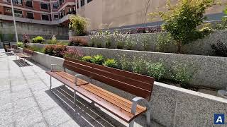 Vigo inaugura una nueva plaza peatonal en O Calvario que une Urzáiz con San Roque