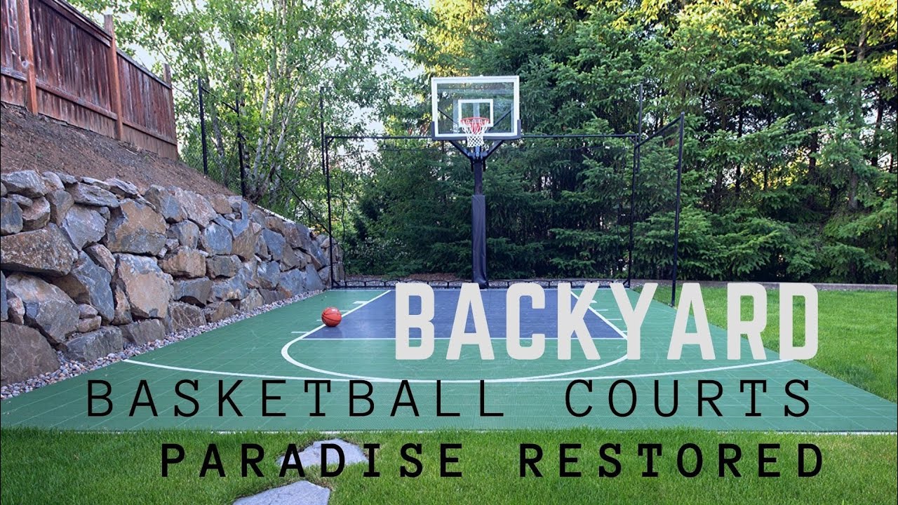 Outdoor Backyard Basketball Courts - bmp-city