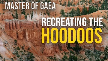 Master of Gaea – Creating Eroded Hoodoos Formations (Advanced Terrain Workflow) #gaea #tutorial