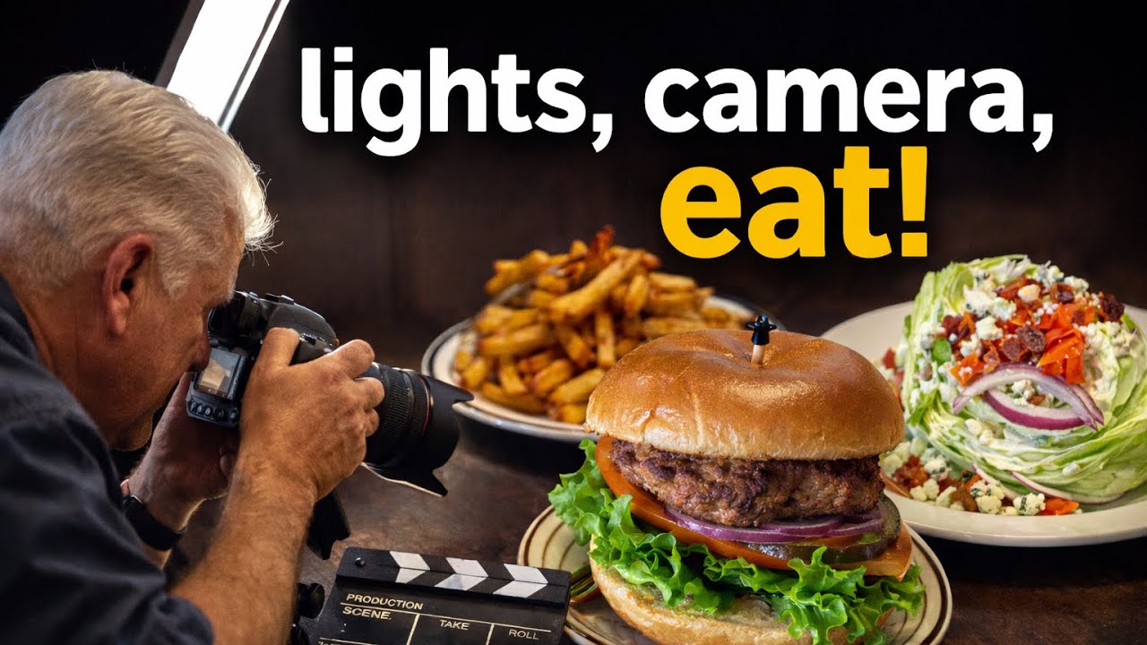 Vlog 64: Behind the Scenes Food Photo-Shoot for 