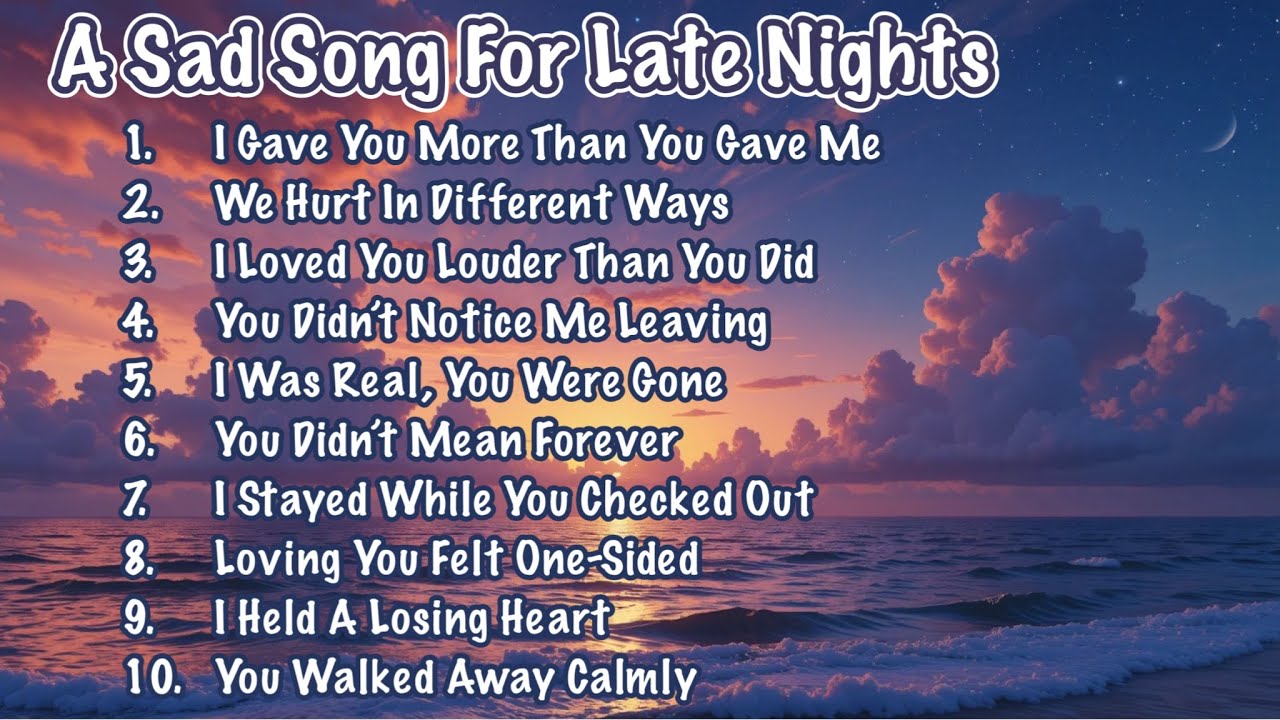 [Lyrics] We Hurt In Different Ways, I Held A Losing Heart 💔 Emotional Song | Aelita Melody