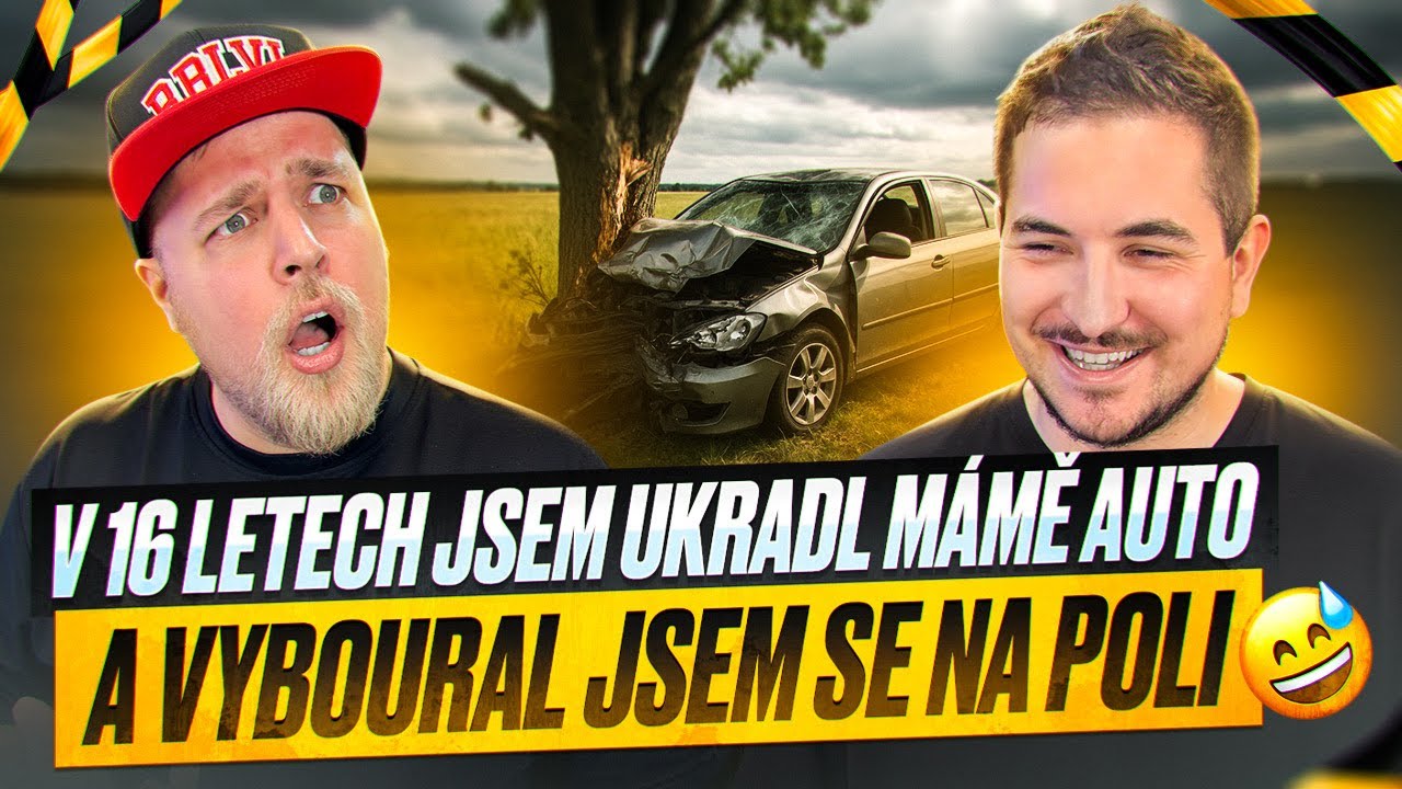 V 16 LETECH JSEM UKRADL MÁMĚ AUTO A VYBOURAL JSEM SE NA POLI 😅 - TAK SE UKAŽ