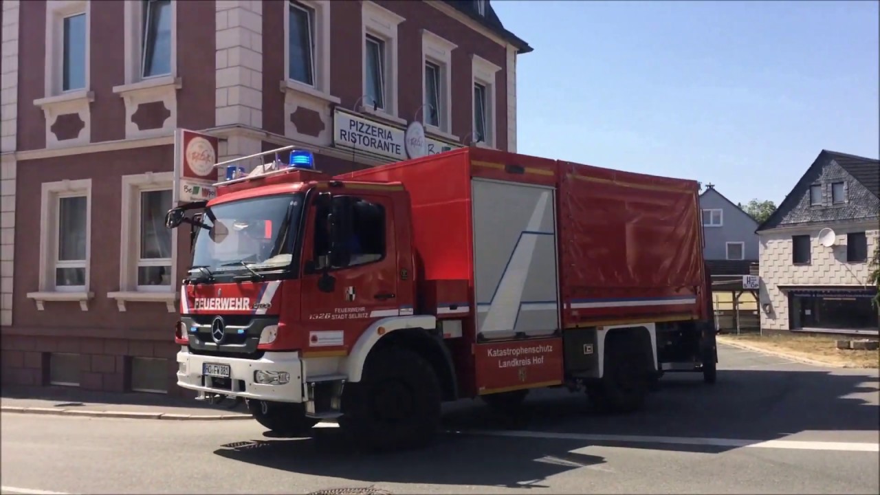 [Einsatzalarm Feuerwehr Selbitz] Brand Böschung im Bereich der B15