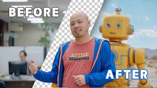 视频背景随心换！轻松超越好莱坞？How to use AI change your video background like a magician?