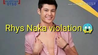 Pbb Rhys nagka violation😱😱😱