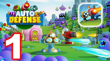 Auto Defense by Gameloft Gameplay Walkthrough Part 1 - Tutorial & World 1 (iOS, Android)