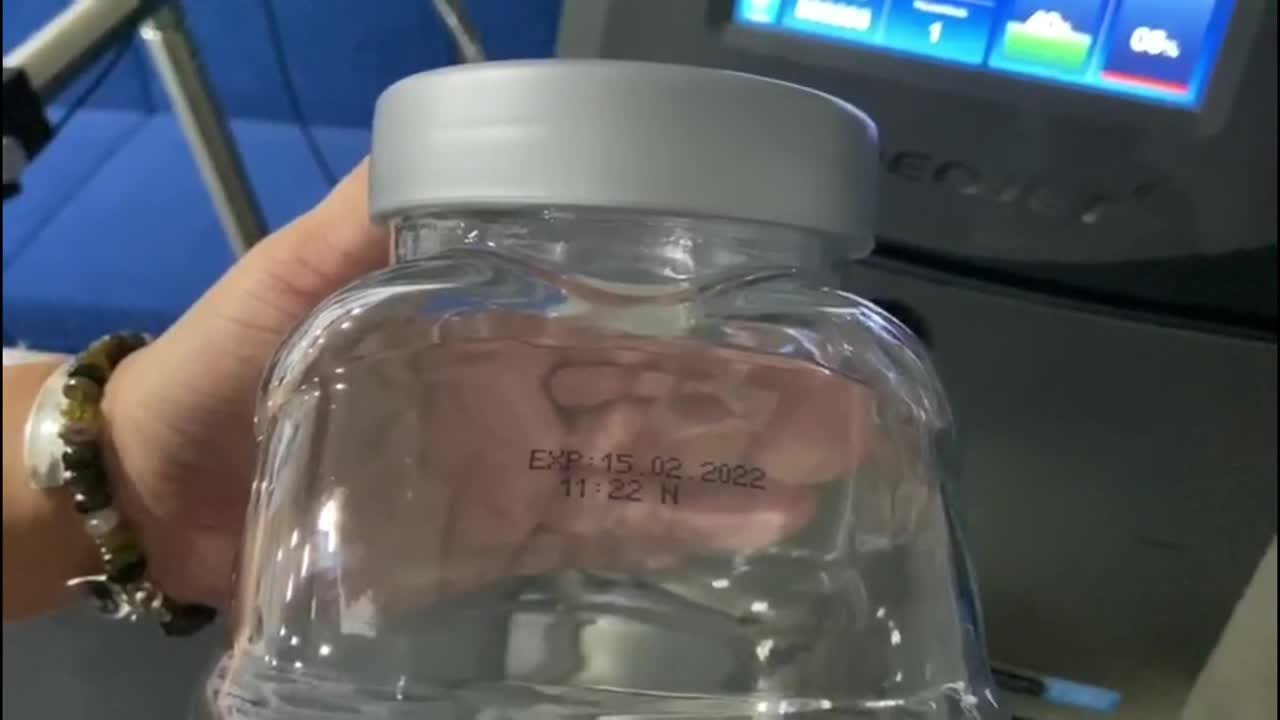 Continuous Inkjet Printing on Glass CIJ Printer Videojet