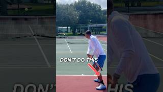 Don’t Start Low on Your Two-Handed Backhand