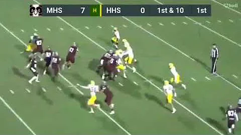 Marcellus Davis knocks out defense with a vicious ...